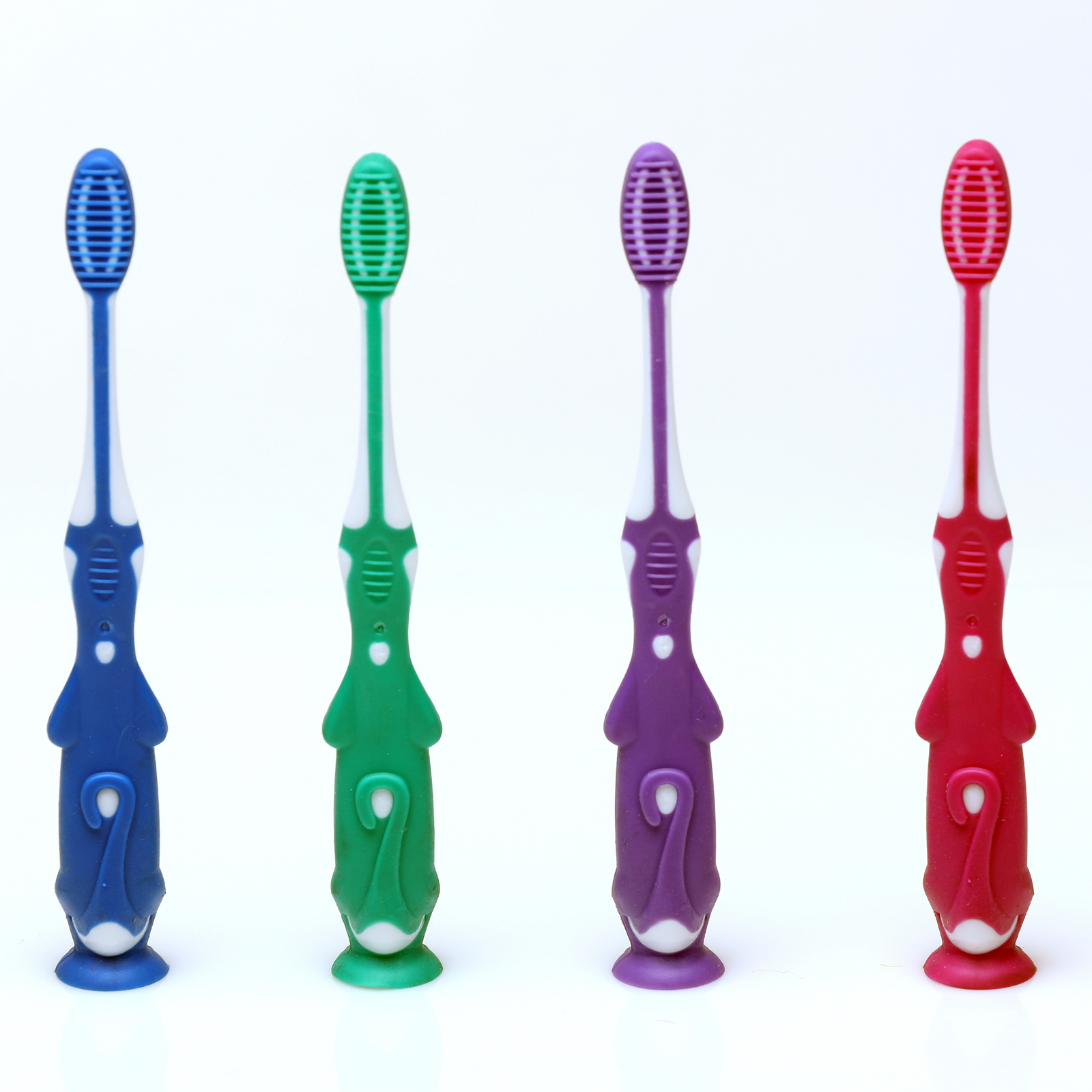 Kid's Dinosaur Suction Cup Toothbrush - Stage 2 (000-16230)