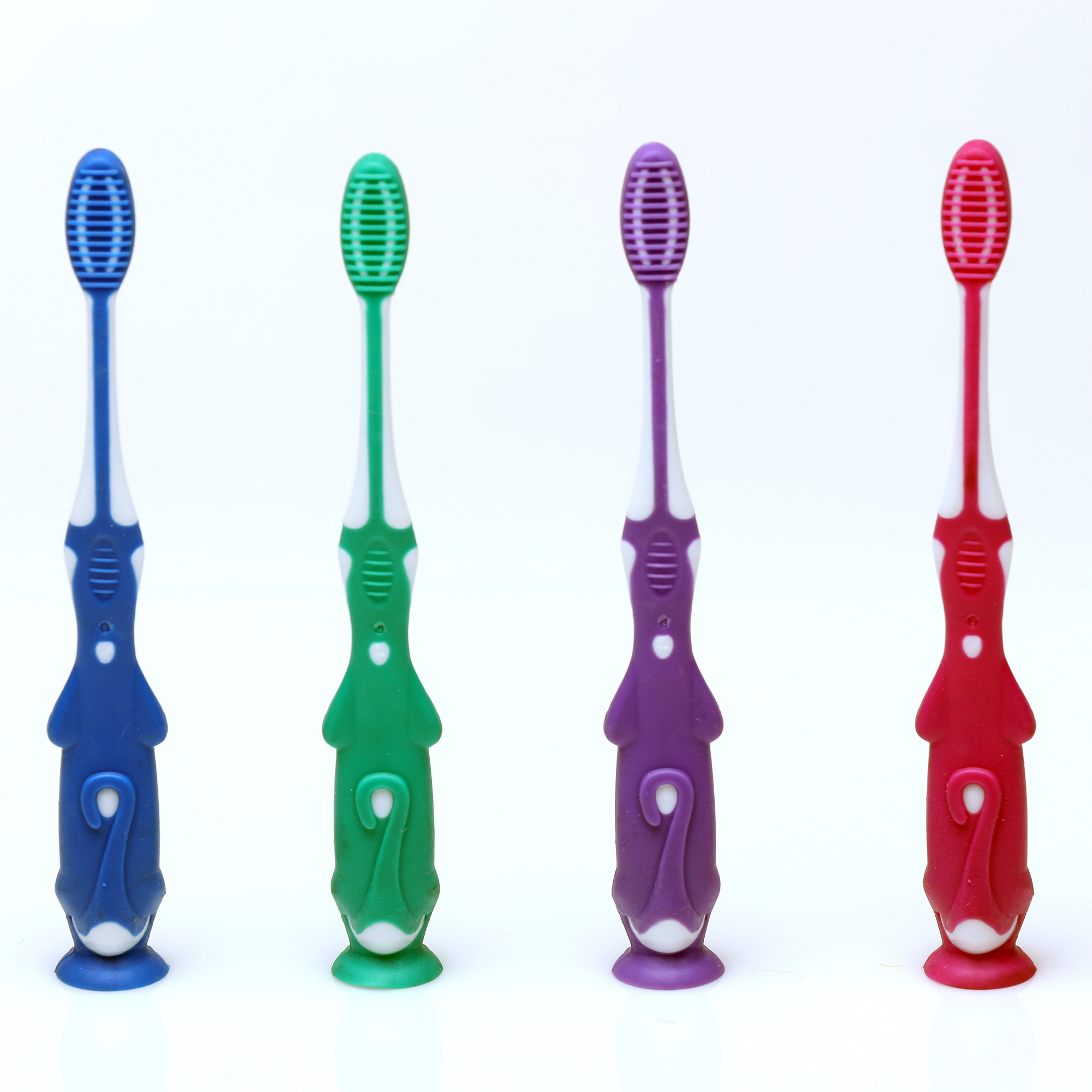 Kid's Dinosaur Suction Cup Toothbrush - Stage 2 (000-16230)