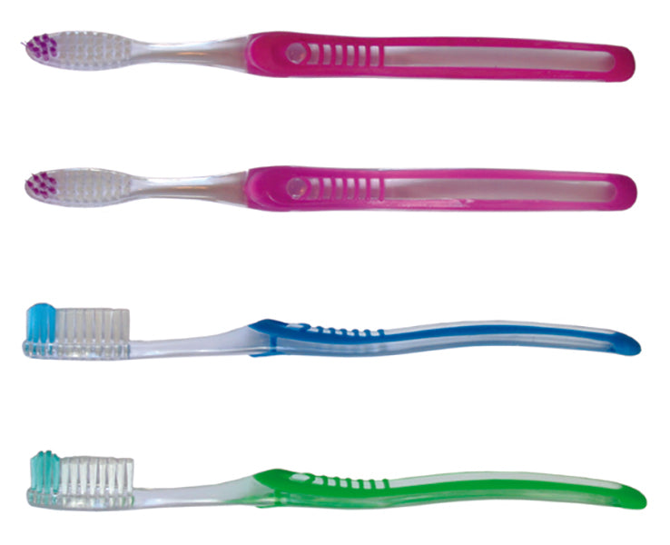 Adult Clear Discount Toothbrush (000-16960A)