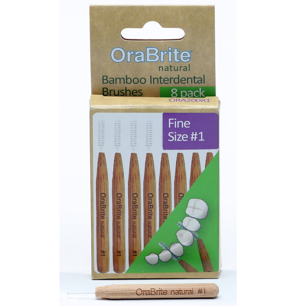 #1 Bamboo Interdental Brush (ORA20081)