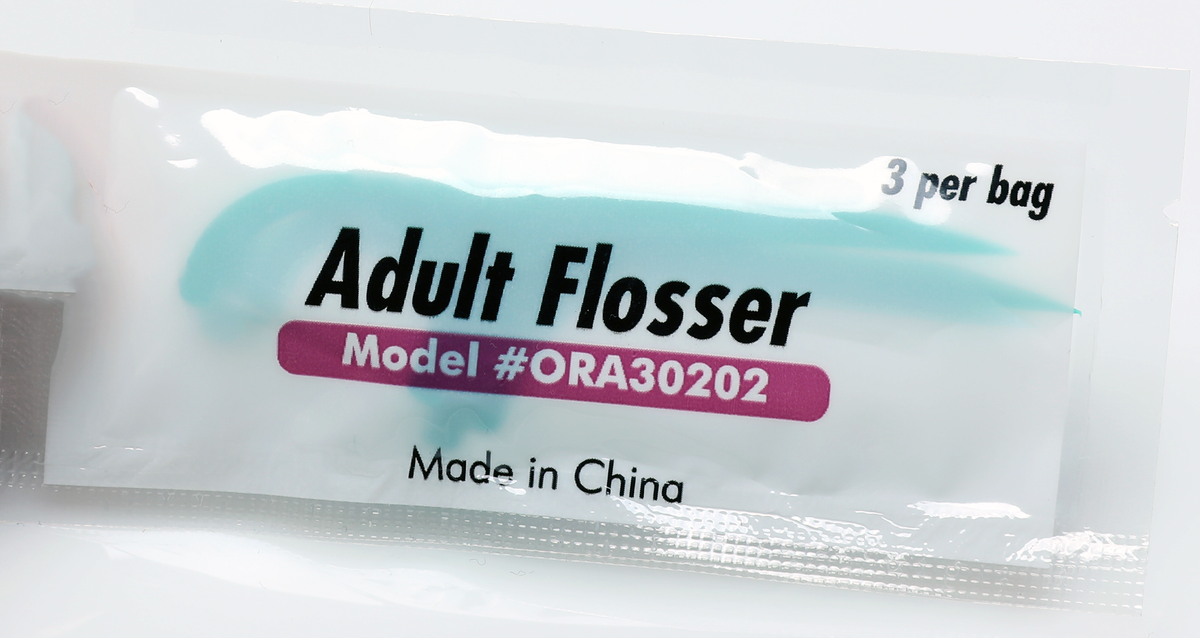 Adult Flosser, 3 per bag (ORA30202)